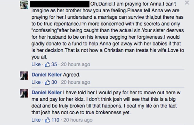 Illustration for article titled Anna Duggar's Brother Wants 'That Pig' Josh Out of the Family